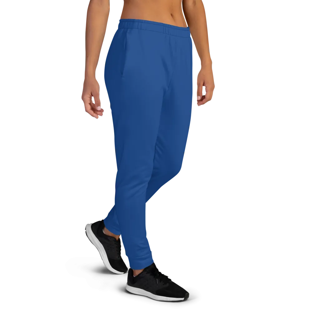 Athletic Apparatus Blue 2 White Logo Women's Joggers