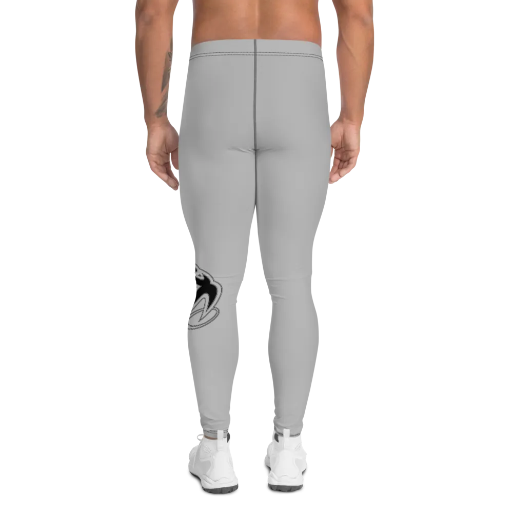 Athletic Apparatus Grey 2 Black logo V3 Men's Leggings