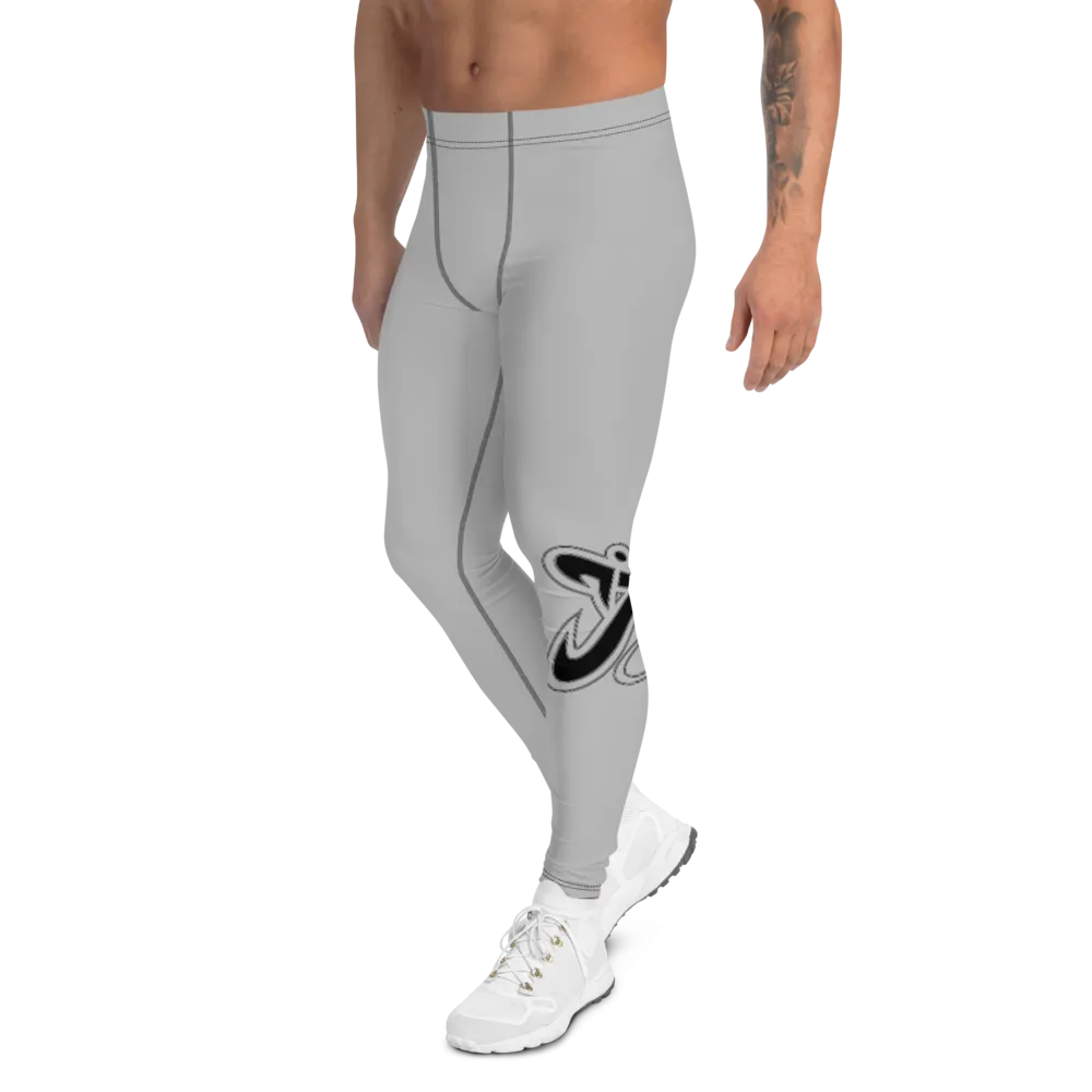 Athletic Apparatus Grey 2 Black logo V3 Men's Leggings