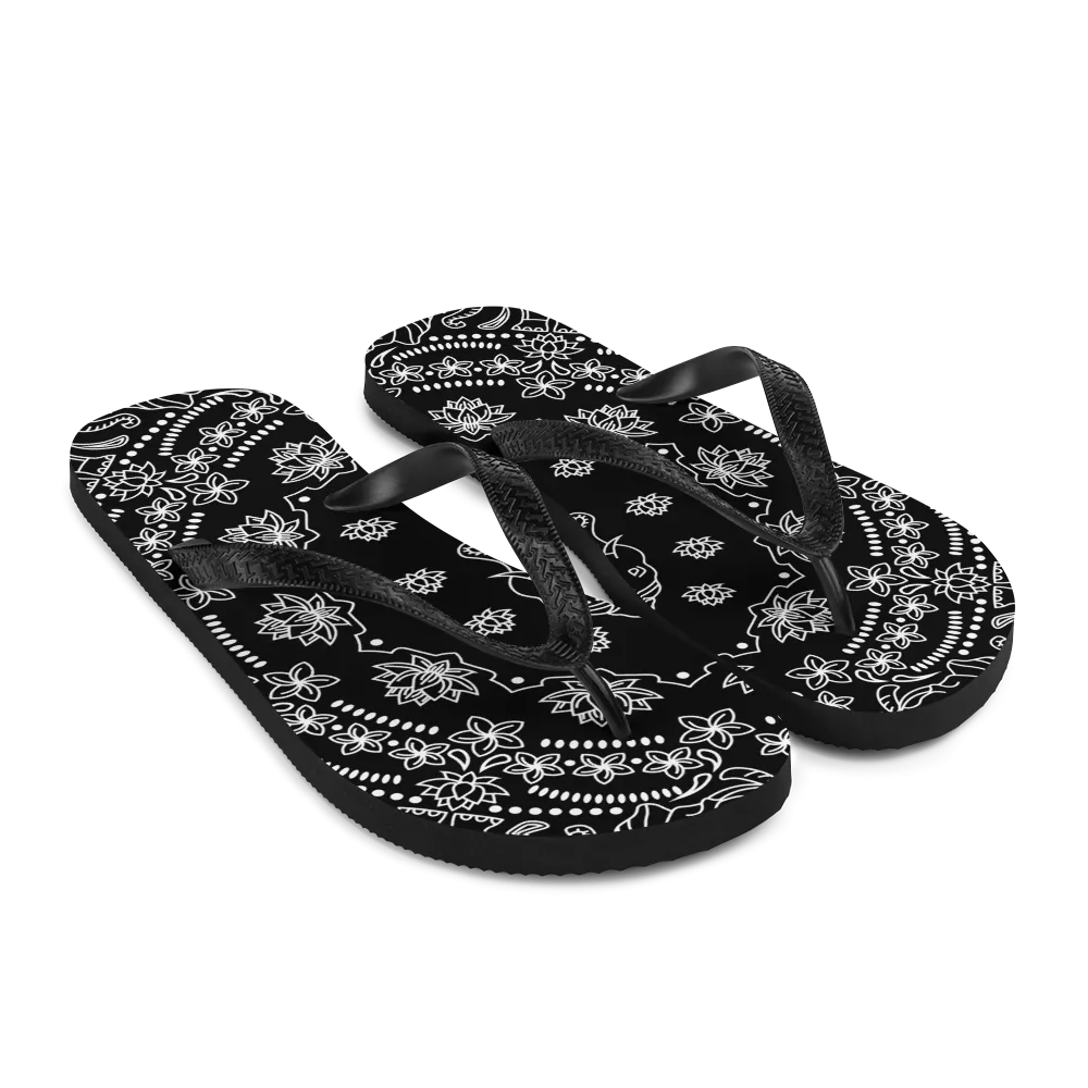 Bandana All-Over Flip-Flops