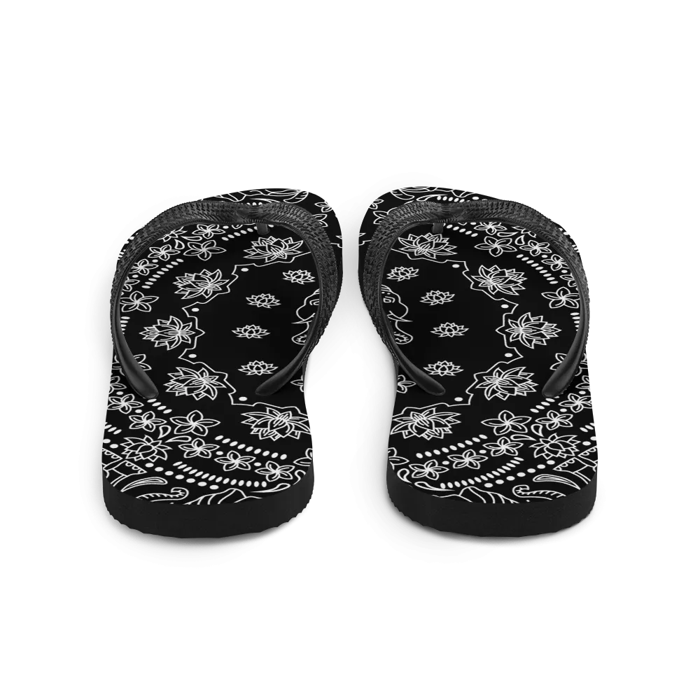 Bandana All-Over Flip-Flops