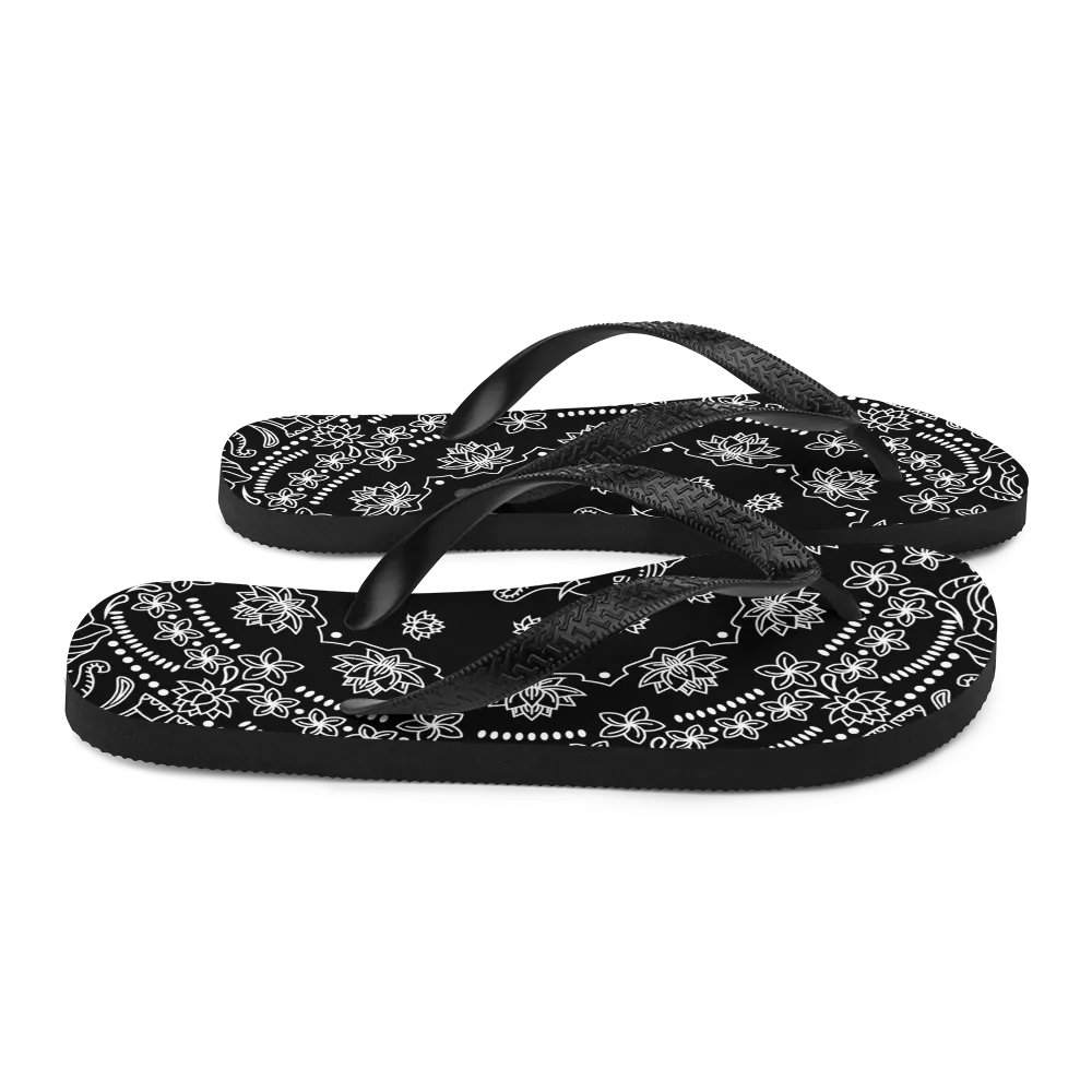 Bandana All-Over Flip-Flops