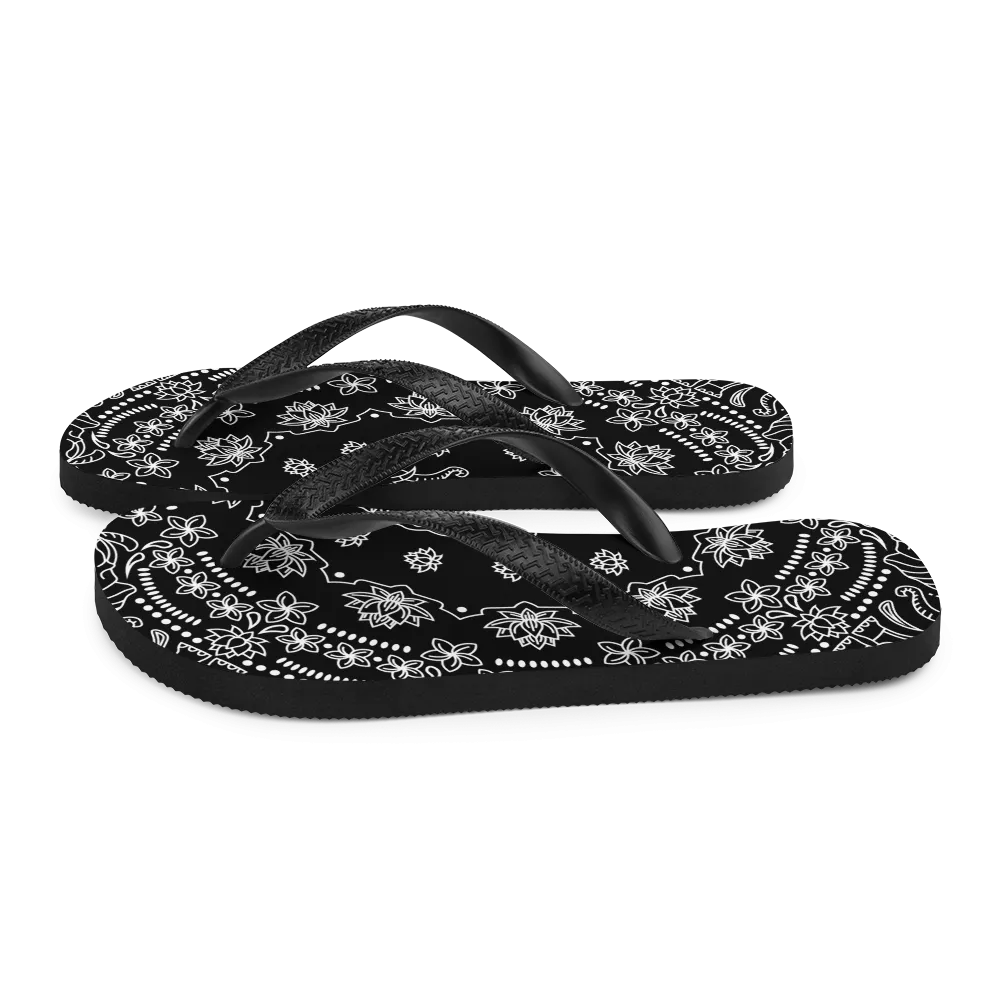 Bandana All-Over Flip-Flops