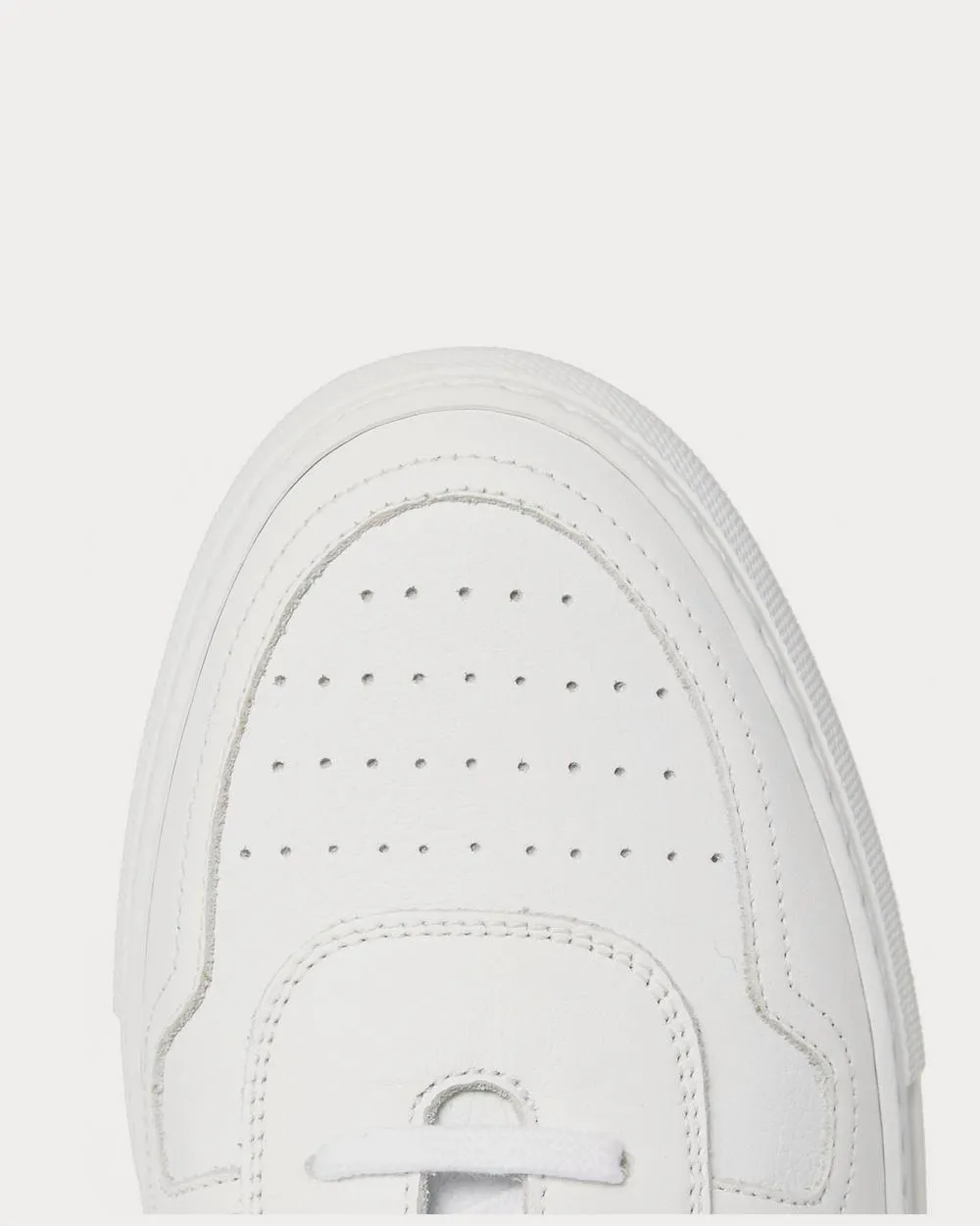 BBall Leather  White low top sneakers