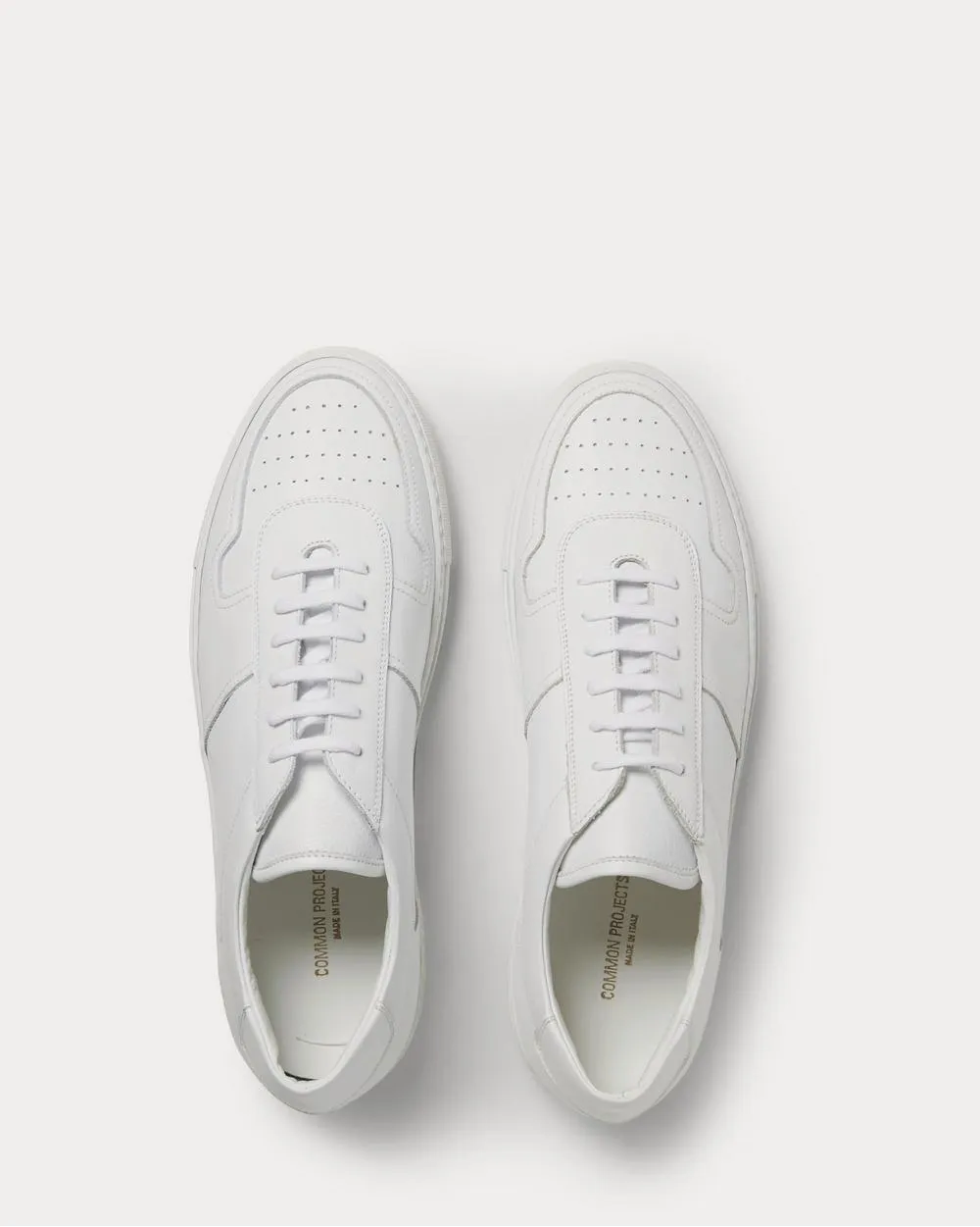 BBall Leather  White low top sneakers