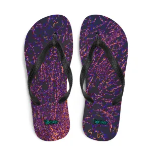 Blue Fire-Flip-Flops