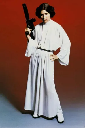 Carrie Fisher Dress Star Wars Costume