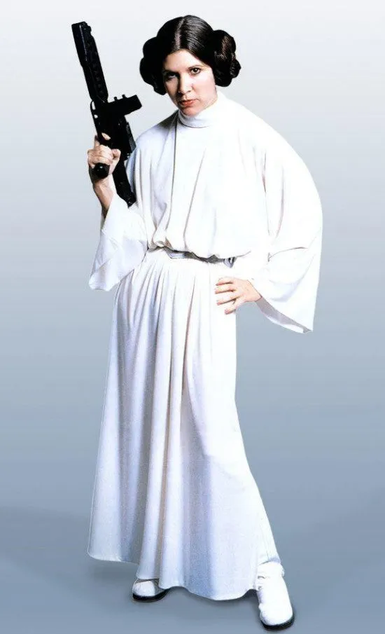 Carrie Fisher Dress Star Wars Costume