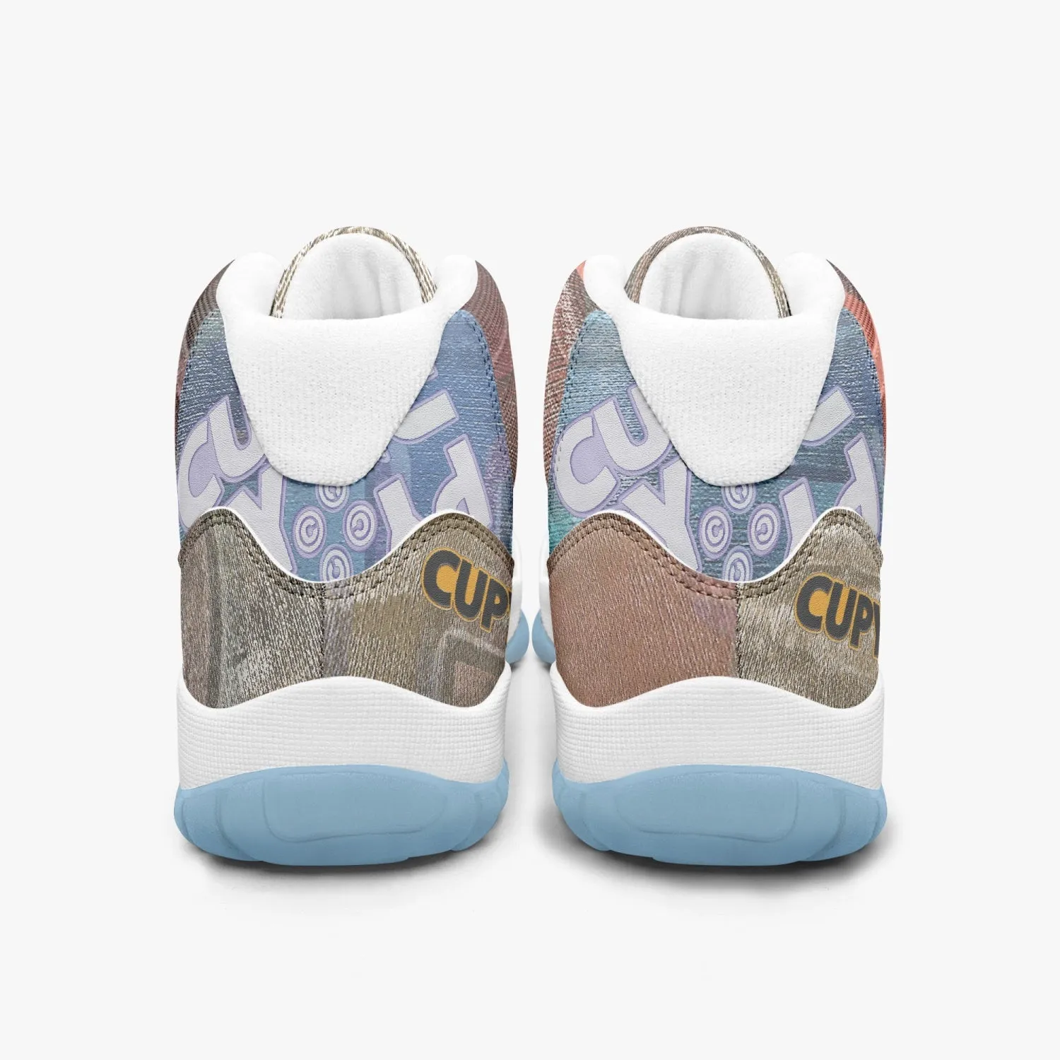CUPY Basketball Sneakers -Blue Sole