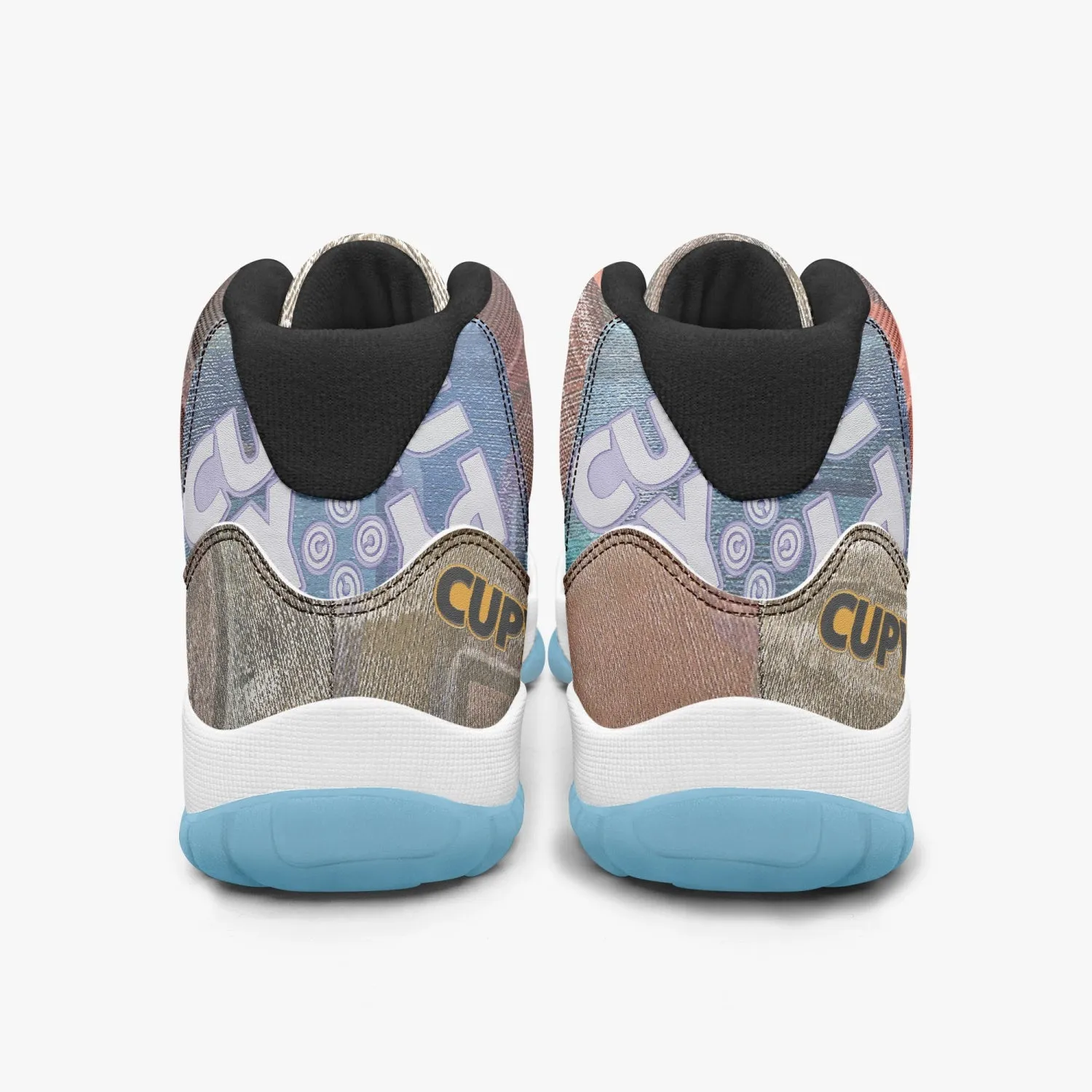 CUPY Basketball Sneakers -Blue Sole