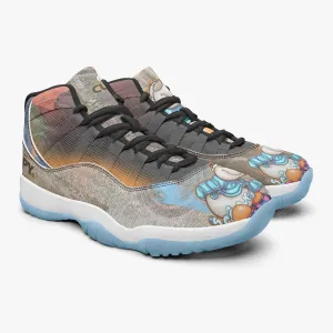 CUPY Basketball Sneakers -Blue Sole