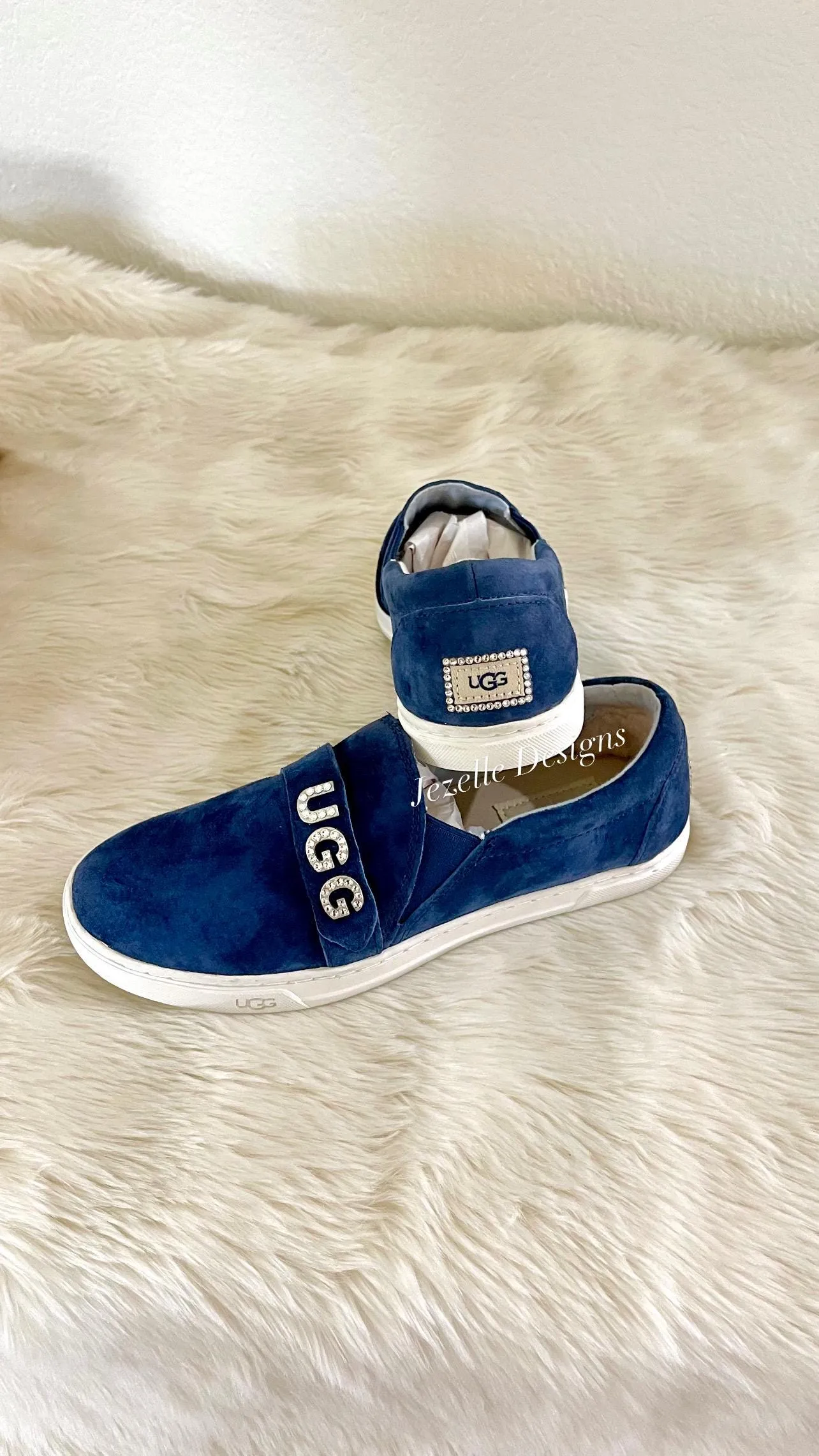 Custom Bling Swarovski Uggs Loafers