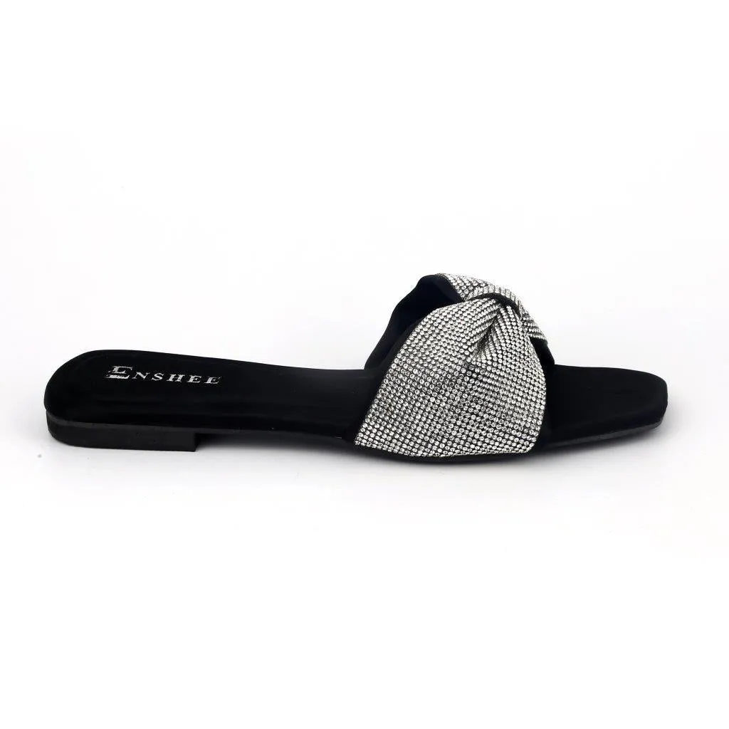 DIAMOND-SLIPPER-BLACK