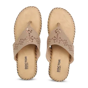 DOCTOR EXTRA SOFT ART-607 Women's Dr.Chappal For Ladies With Open Toe Style, Relaxing Footwear For Good Feet Health