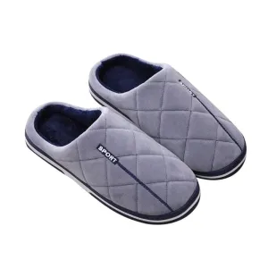 Extra Large Indoor Wide Fit Slippers for Men