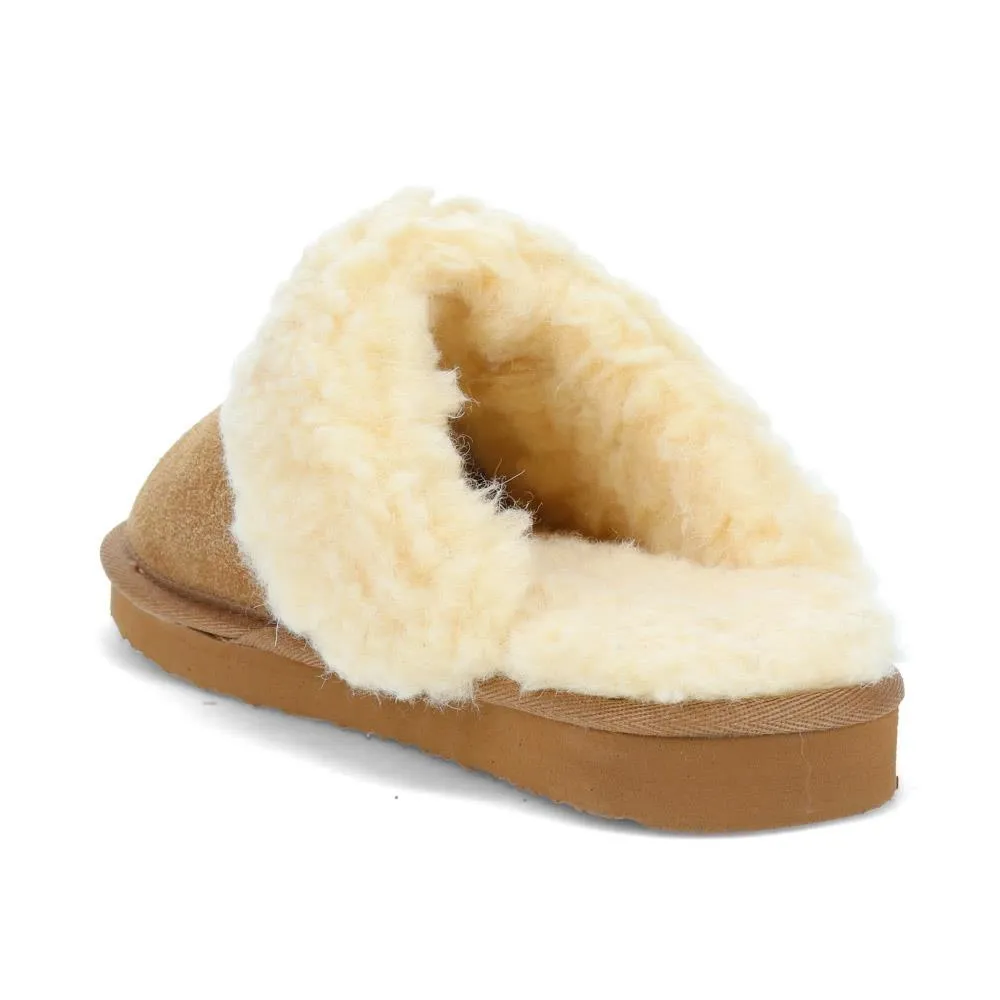 Faux-Fur-Lined Mule Slippers - EDNB40035 / 326 896