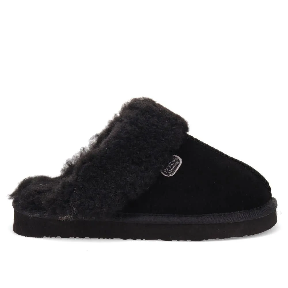 Faux-Fur-Lined Mule Slippers - EDNB40035 / 326 896
