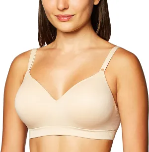 Fruit of the Loom Women's Seamless Wire Free Push-up Bra