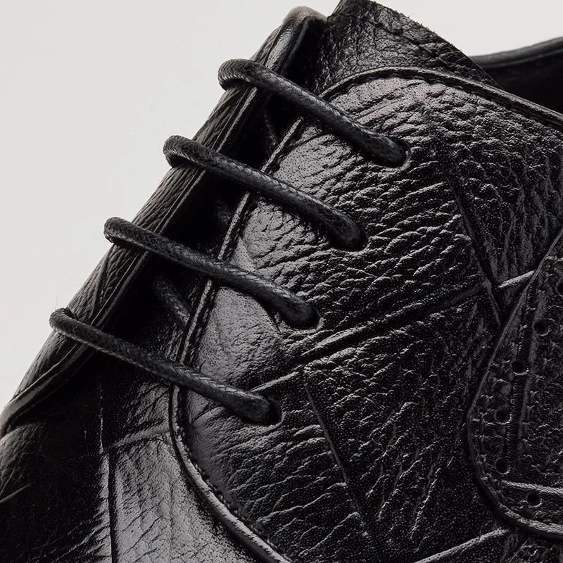 Genuine Leather Shoes For Men Fashion Oxford Shoes Mens Dress Shoes