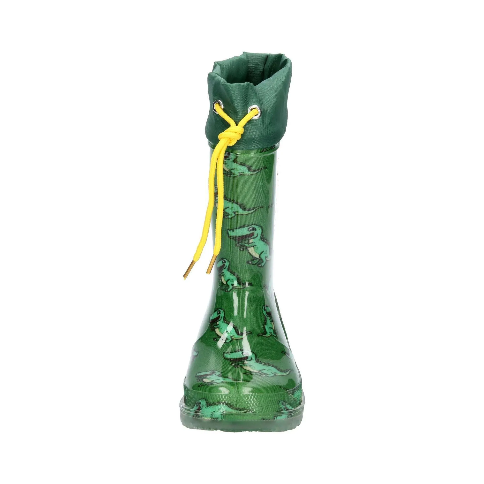 Green rubber boots Rubber boots for boys Power Blinky LICO, green