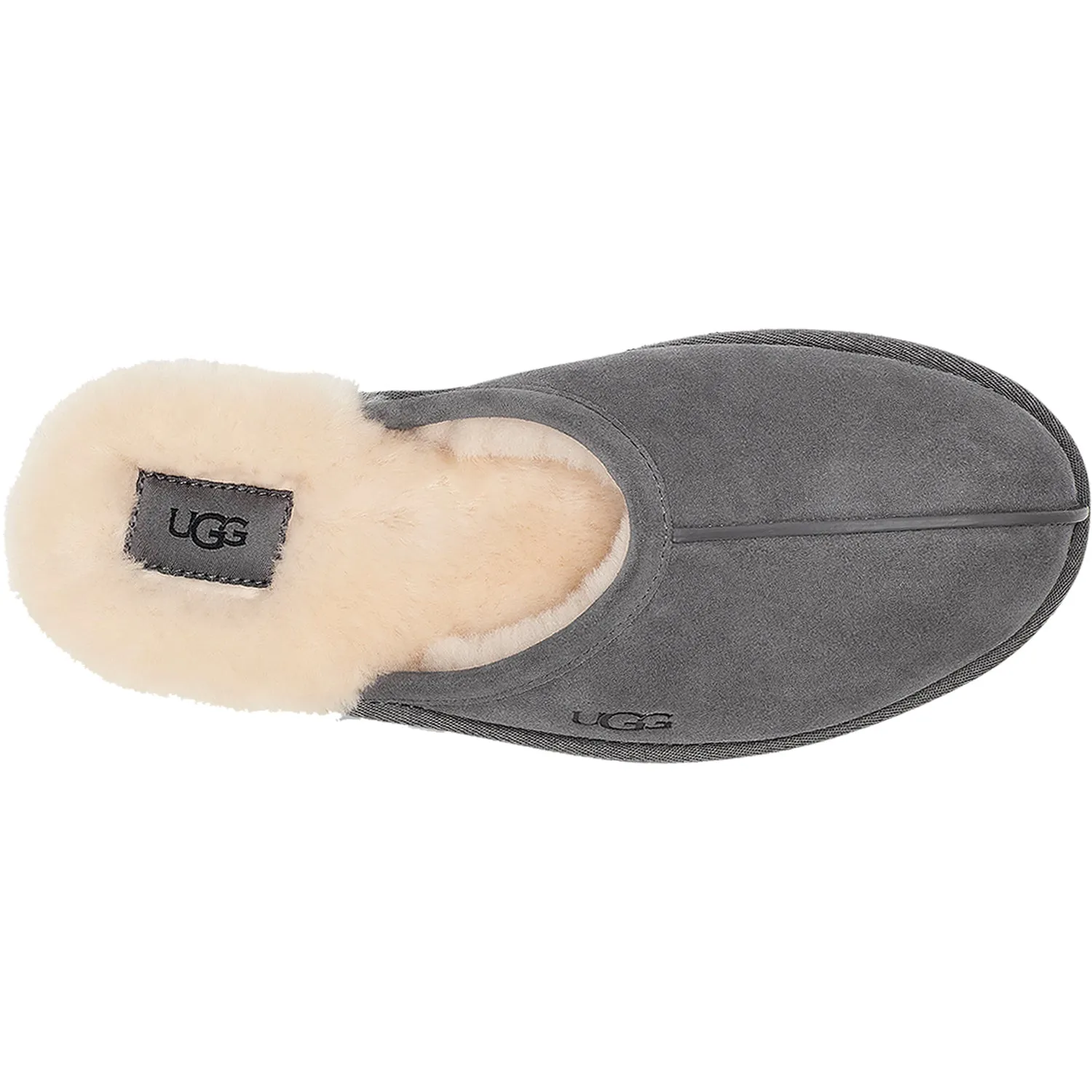 Men's UGG Scuff Dark Grey Suede