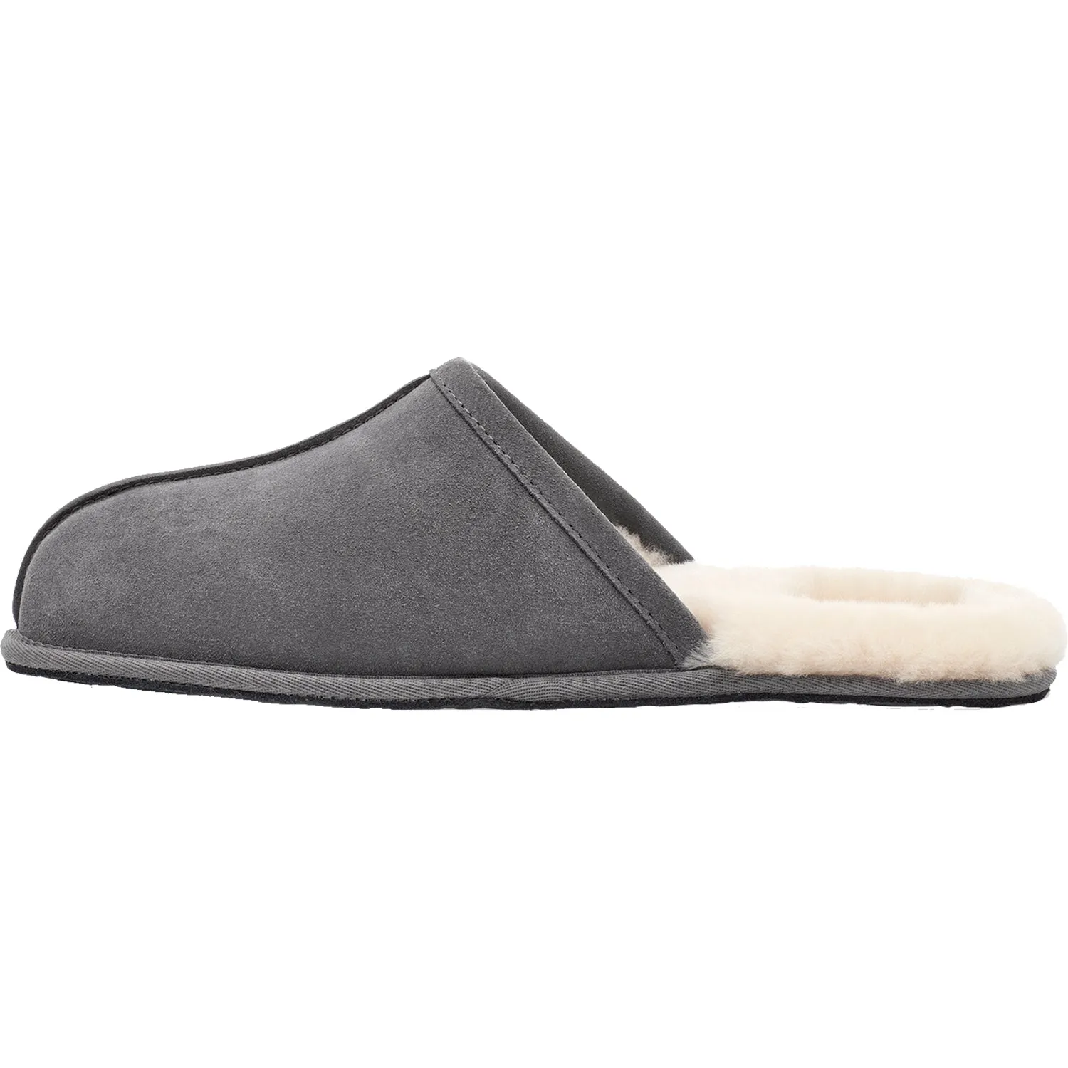 Men's UGG Scuff Dark Grey Suede