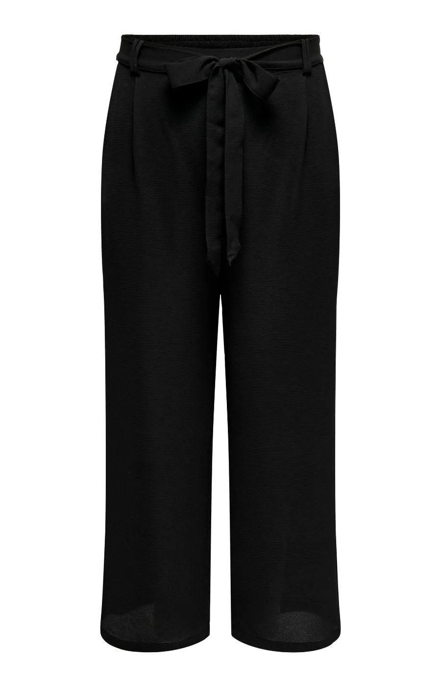 Only Carmakoma Lux Palazzo Trousers in Black