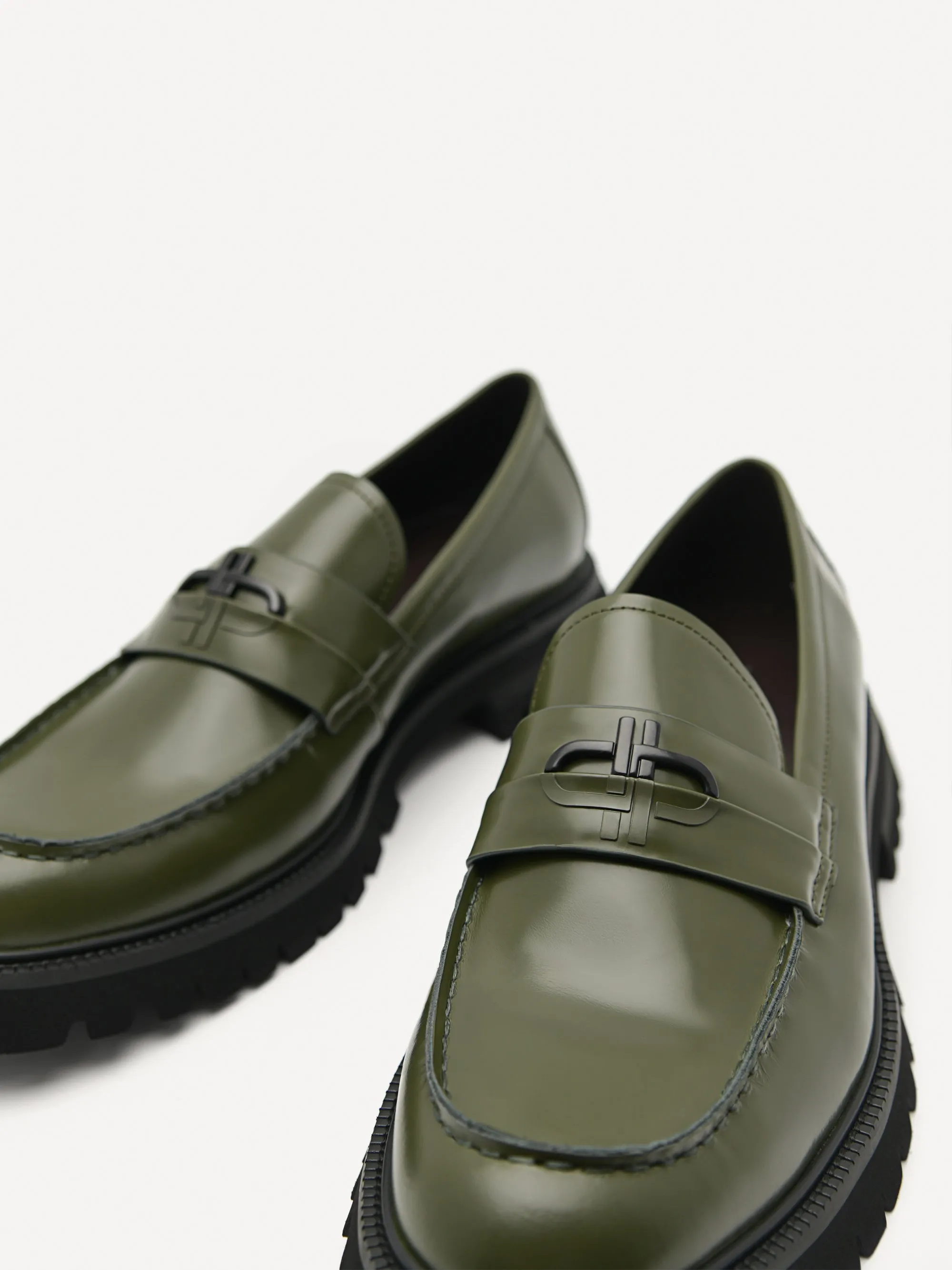 PEDRO Icon Leather Loafers