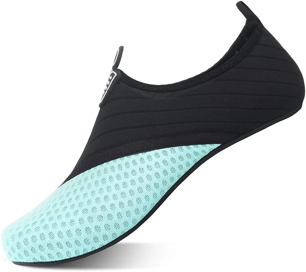 QACOHU Womens Mens Water Shoes Barefoot Skin Shoes Quick-Dry Water Shoe for Dive Surf Swim Beach Yoga