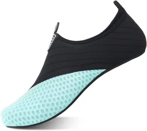 QACOHU Womens Mens Water Shoes Barefoot Skin Shoes Quick-Dry Water Shoe for Dive Surf Swim Beach Yoga