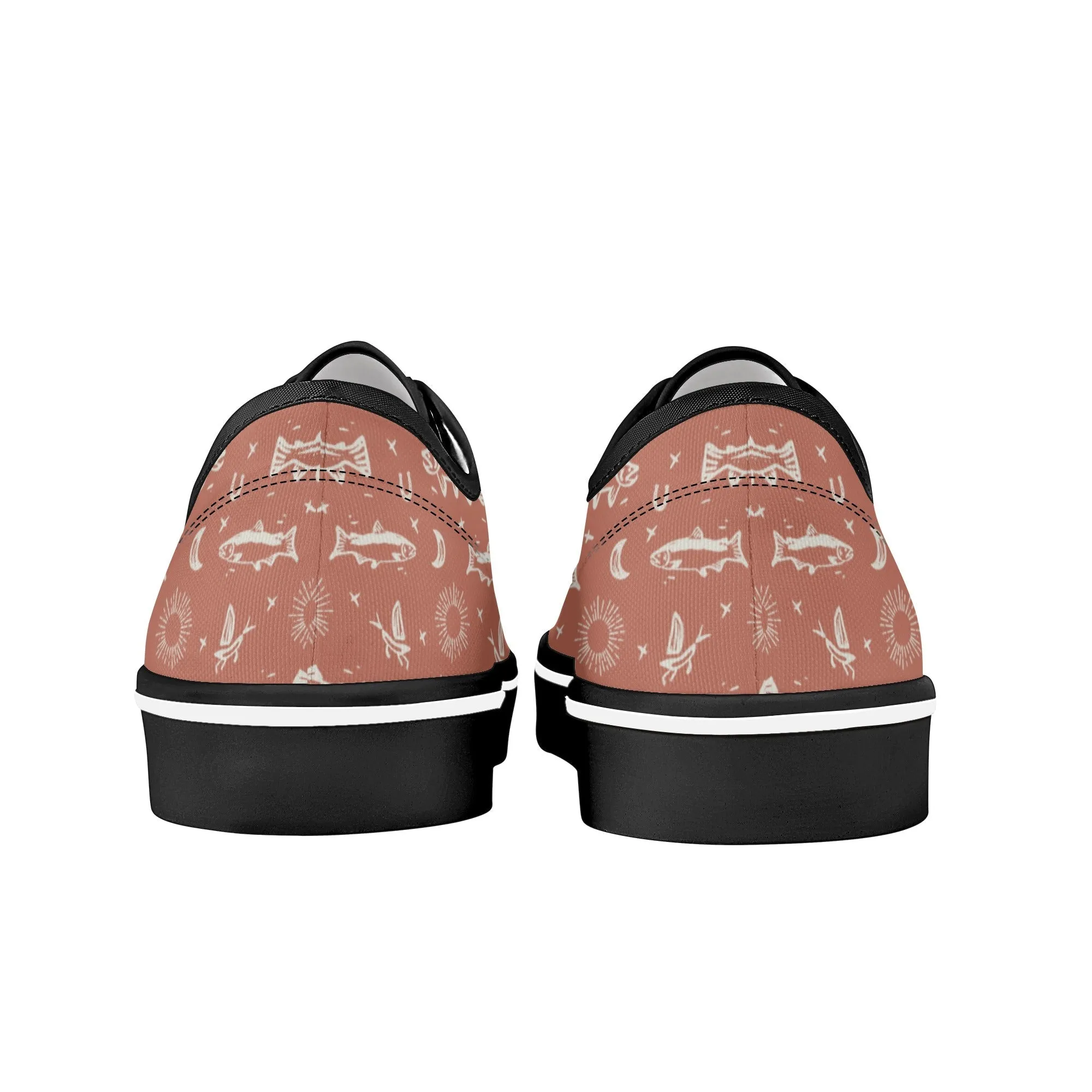 (QUICK SHIP) Womens Shyanne Orvis   Catchflo Untamed Canvas Boat Shoe (dusty rose)