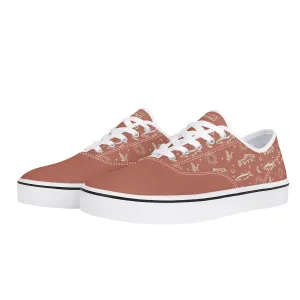 (QUICK SHIP) Womens Shyanne Orvis   Catchflo Untamed Canvas Boat Shoe (dusty rose)