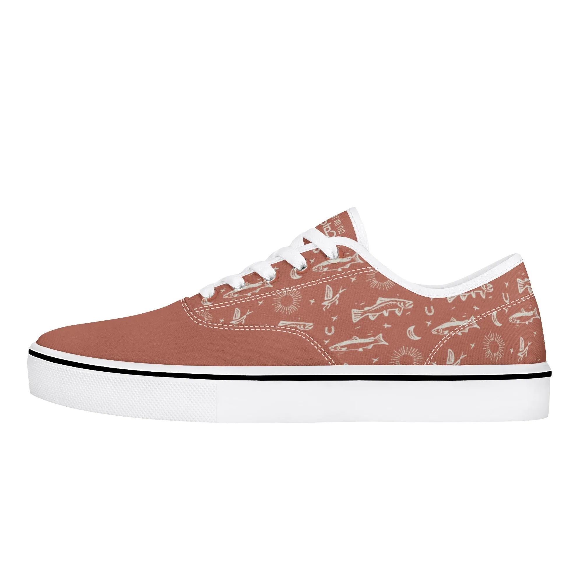 (QUICK SHIP) Womens Shyanne Orvis   Catchflo Untamed Canvas Boat Shoe (dusty rose)
