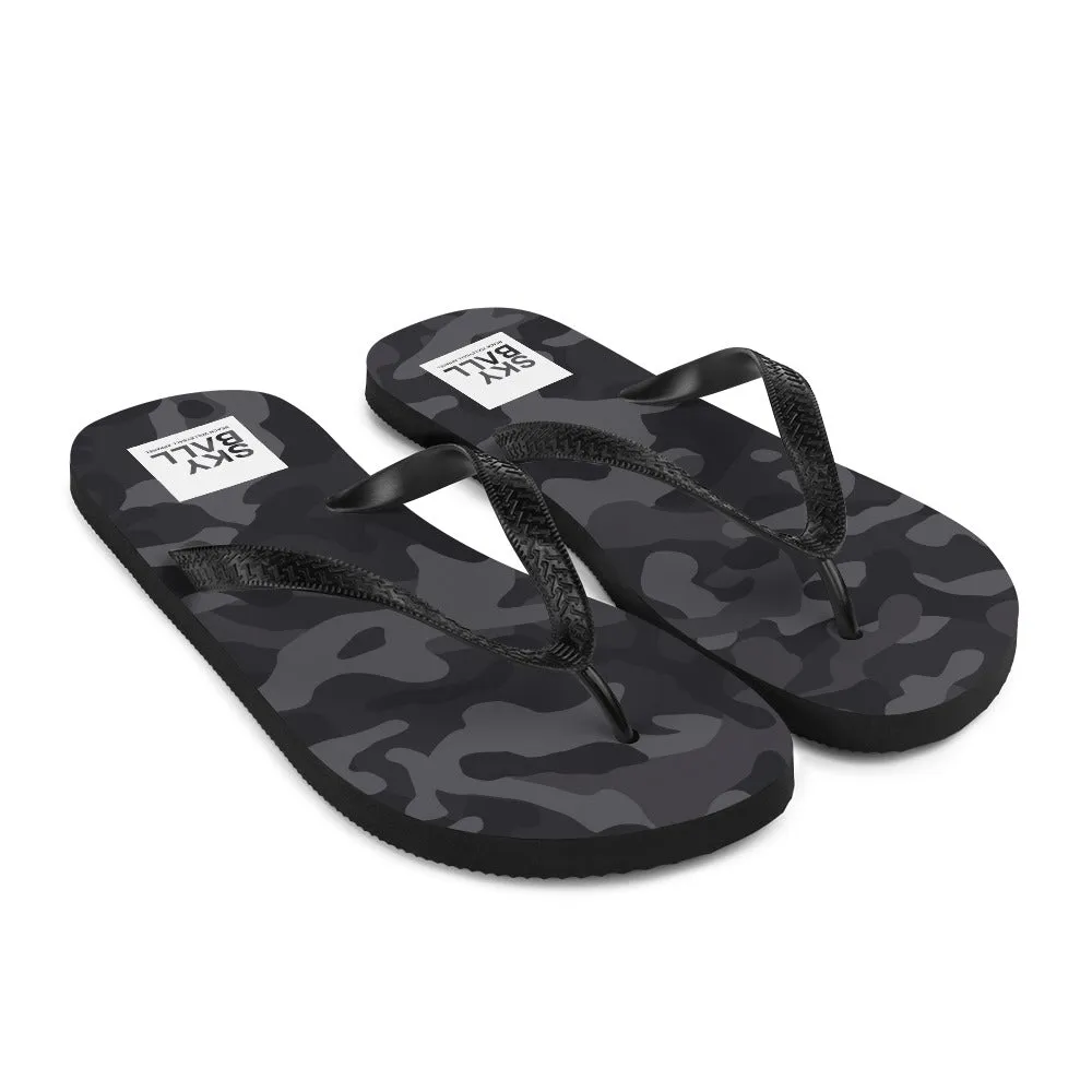Skyball Beach Volleyball Apparel - Boardwalk Flip-Flops - Full Patch / Multicam