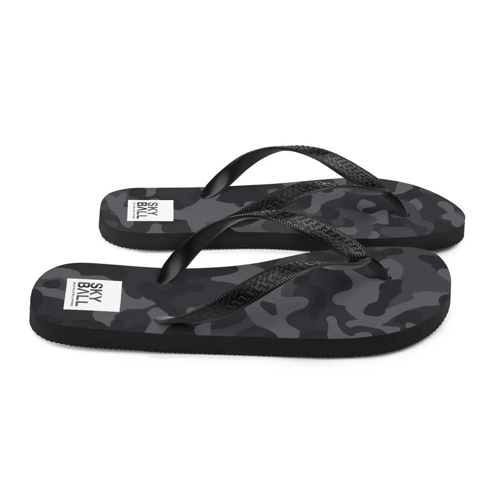 Skyball Beach Volleyball Apparel - Boardwalk Flip-Flops - Full Patch / Multicam