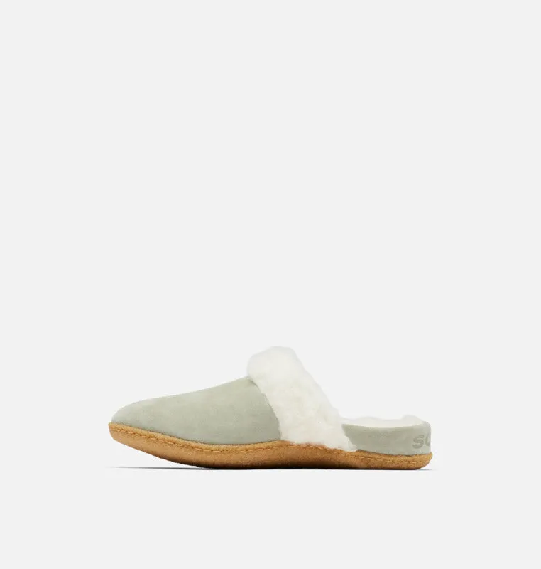 SOREL WOMEN'S WOMEN'S NAKISKA S0LIDE II SLIPPER- QUARRY, GRILL & SAFARI, GUM