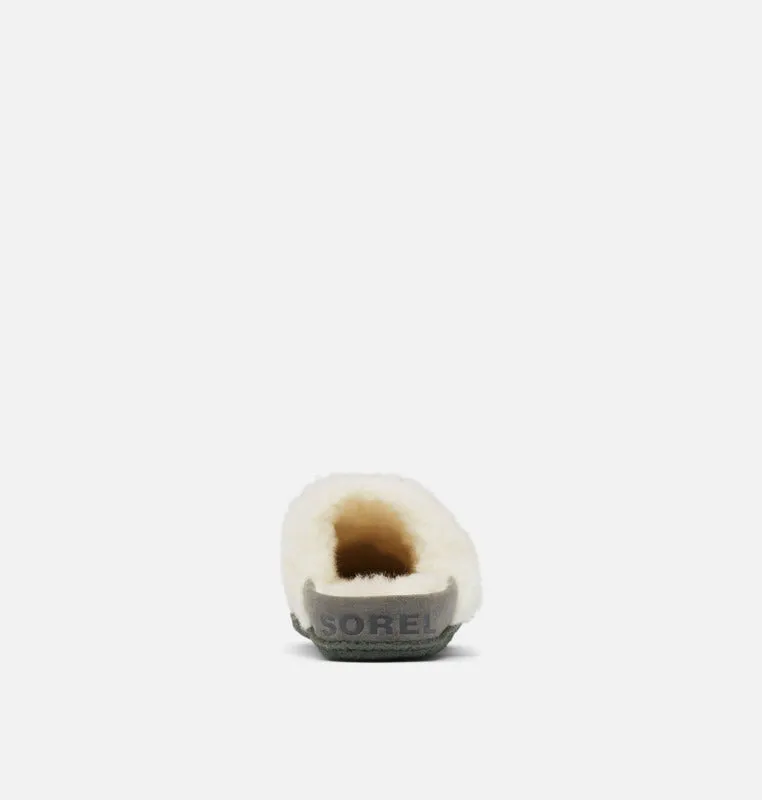 SOREL WOMEN'S WOMEN'S NAKISKA S0LIDE II SLIPPER- QUARRY, GRILL & SAFARI, GUM