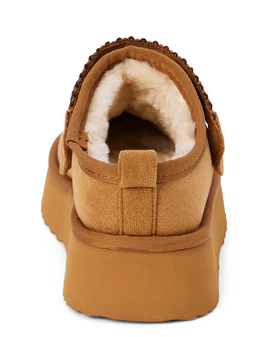 Storm Lounge Mule In Chestnut