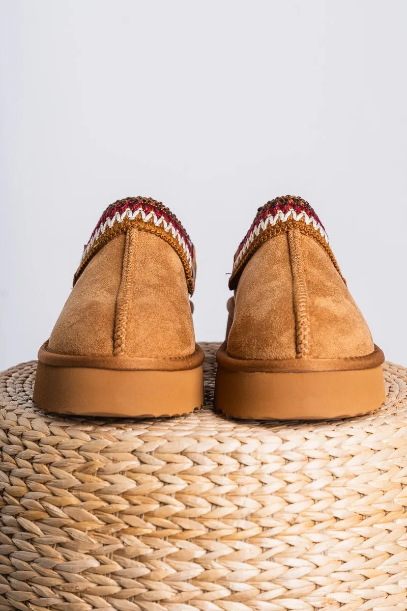 Storm Winter clogs chestnut