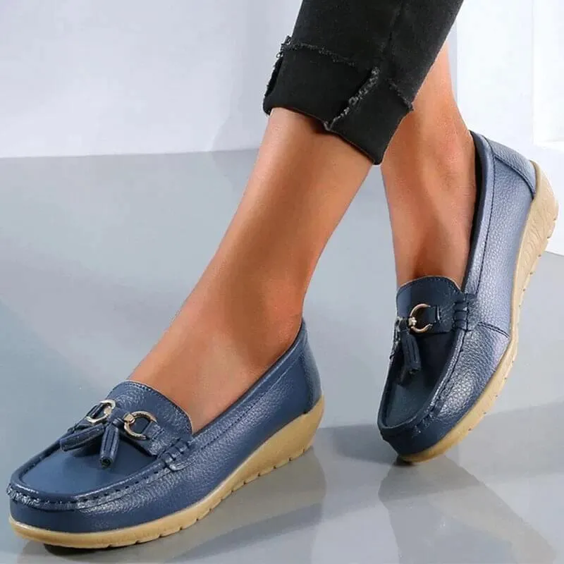Summer - Leather Casual Flat Loafers