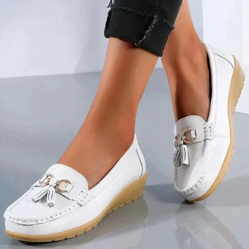 Summer - Leather Casual Flat Loafers