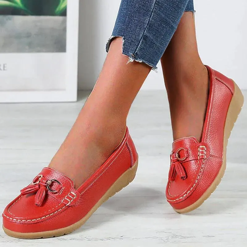 Summer - Leather Casual Flat Loafers