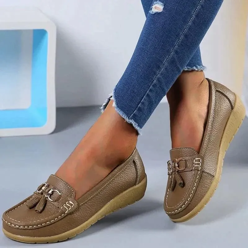 Summer - Leather Casual Flat Loafers