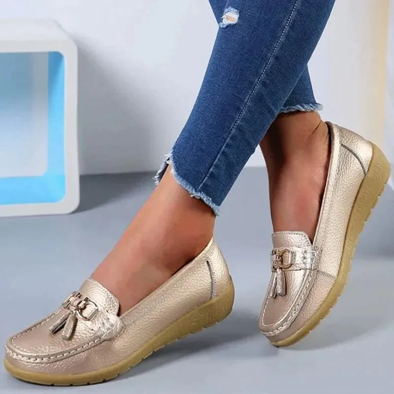 Summer - Leather Casual Flat Loafers