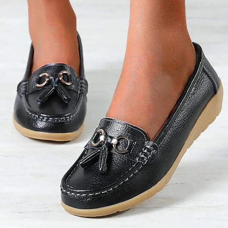 Summer - Leather Casual Flat Loafers
