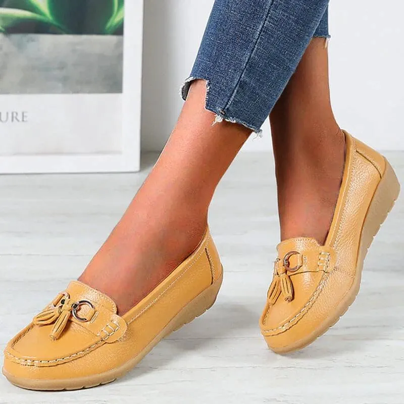 Summer - Leather Casual Flat Loafers