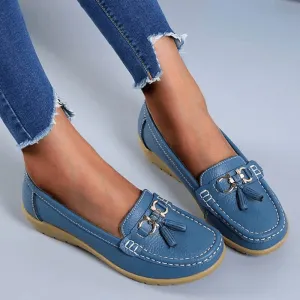 Summer - Leather Casual Flat Loafers