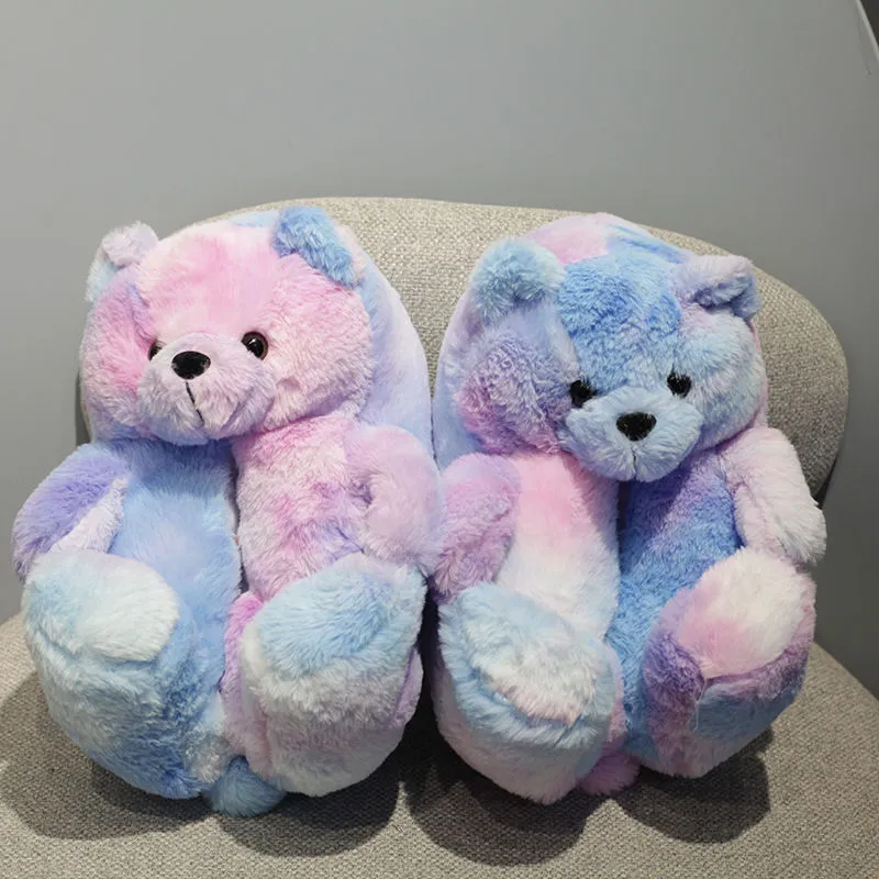 Warm Bear Paws Cute Home Slippers