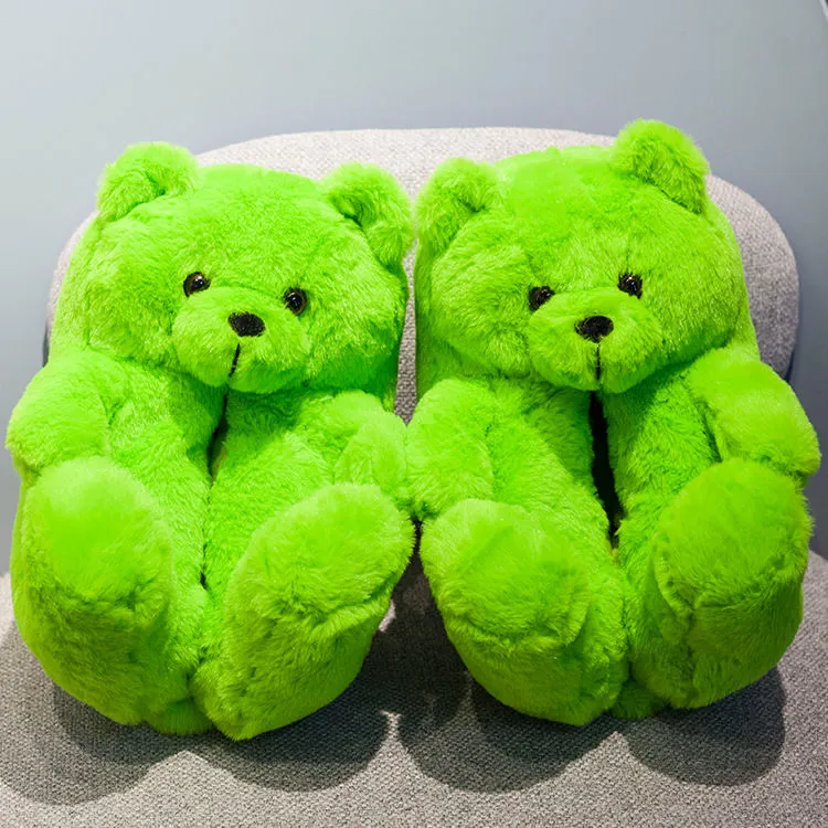 Warm Bear Paws Cute Home Slippers