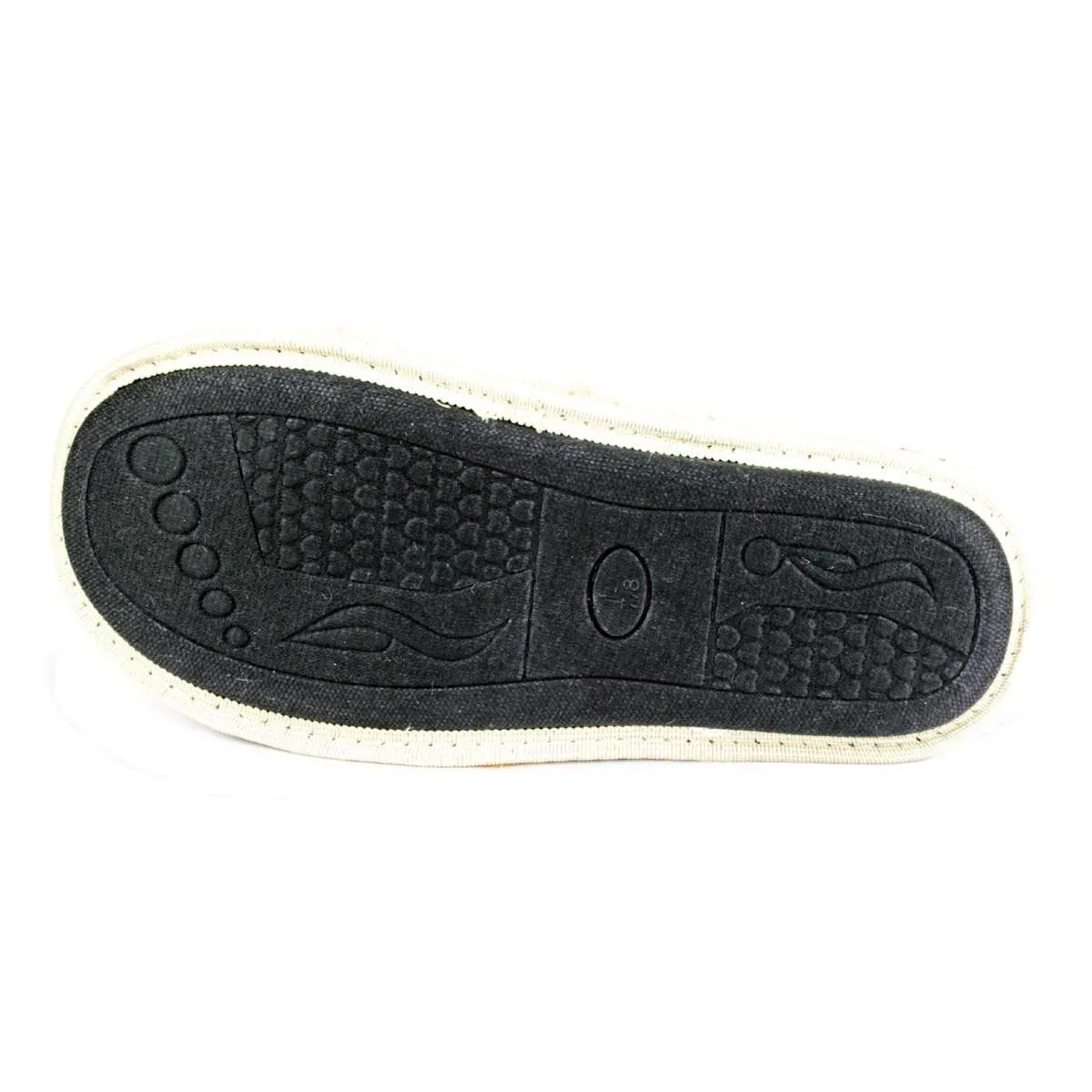 Women's Cross Over Mule Slippers Beige